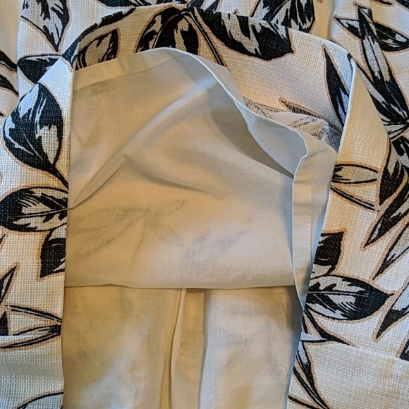 J. Crew Textured Leaf Print Dress - Picture 7 of 9